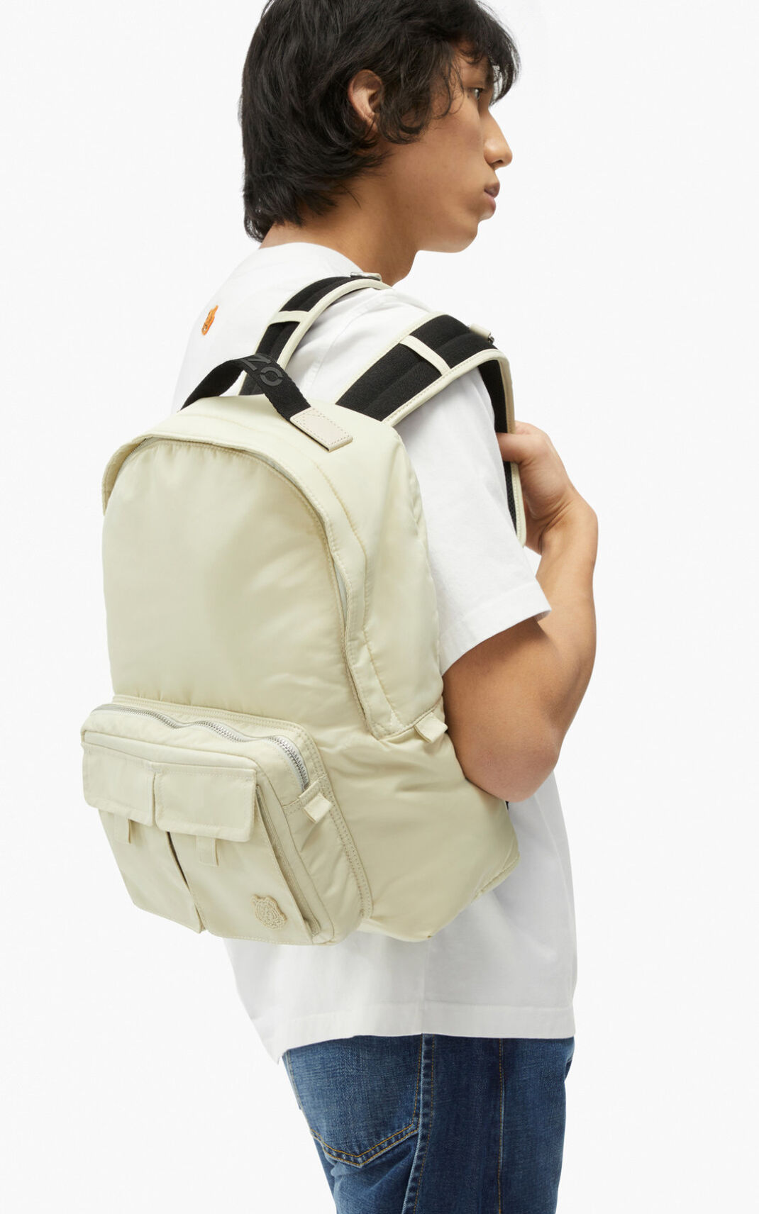 Sac À Dos Kenzo K Konvert foldable Homme Blanche | FINH-60512